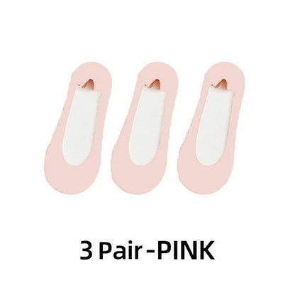 2022 Invisible Non-slip Ice Silk Socks
