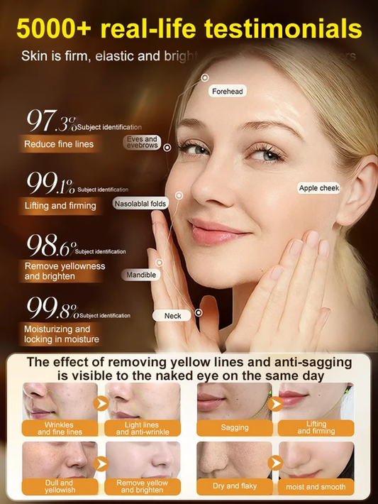 🔥BUY 1 GET 1 FREE🔥🔥Flash Sale⚡ 50K+ SOLD! Salmon Water Light Anti-Wrinkle Essence