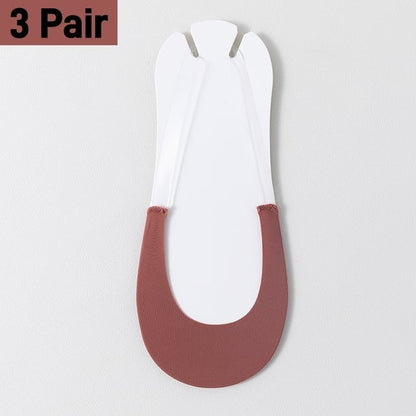2022 Invisible Non-slip Ice Silk Socks