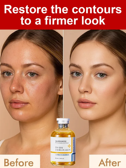 🔥BUY 1 GET 1 FREE🔥🔥Flash Sale⚡ 50K+ SOLD! Salmon Water Light Anti-Wrinkle Essence
