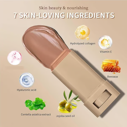 🔥Discover Flawless Beauty with the Solid Tinted Foundation Face Stick! 💄✨