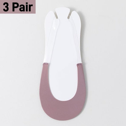 2022 Invisible Non-slip Ice Silk Socks