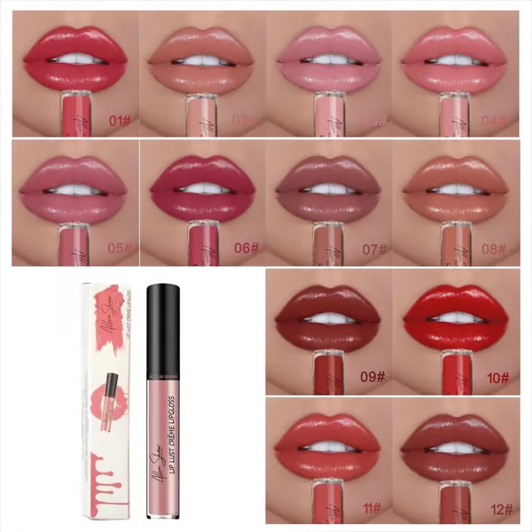 🔥Buy 1 get 1 free🔥12 Colors Cream Texture Lipstick