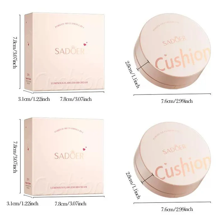 ✨Buy 1 Get 1 Free ✨2 in 1 air cushion bb cream Double-layer concealer  filler-type foundation - 24-hour long-lasting