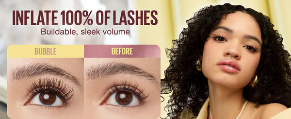 🔥LAST DAY 49% OFF🔥 Bubble Mascara💯✨Volume and Length Formula for Bold, Separated Lashes