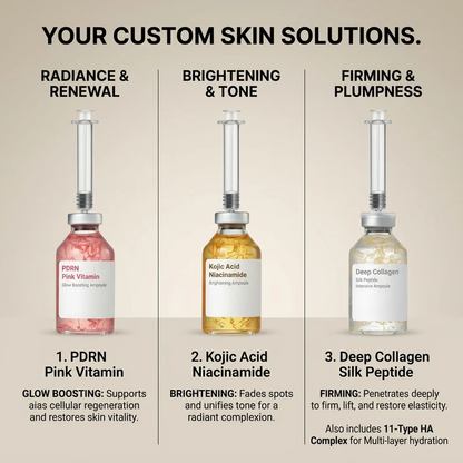 ✨Last Day 50% Off GlassSkin Ampoule Set